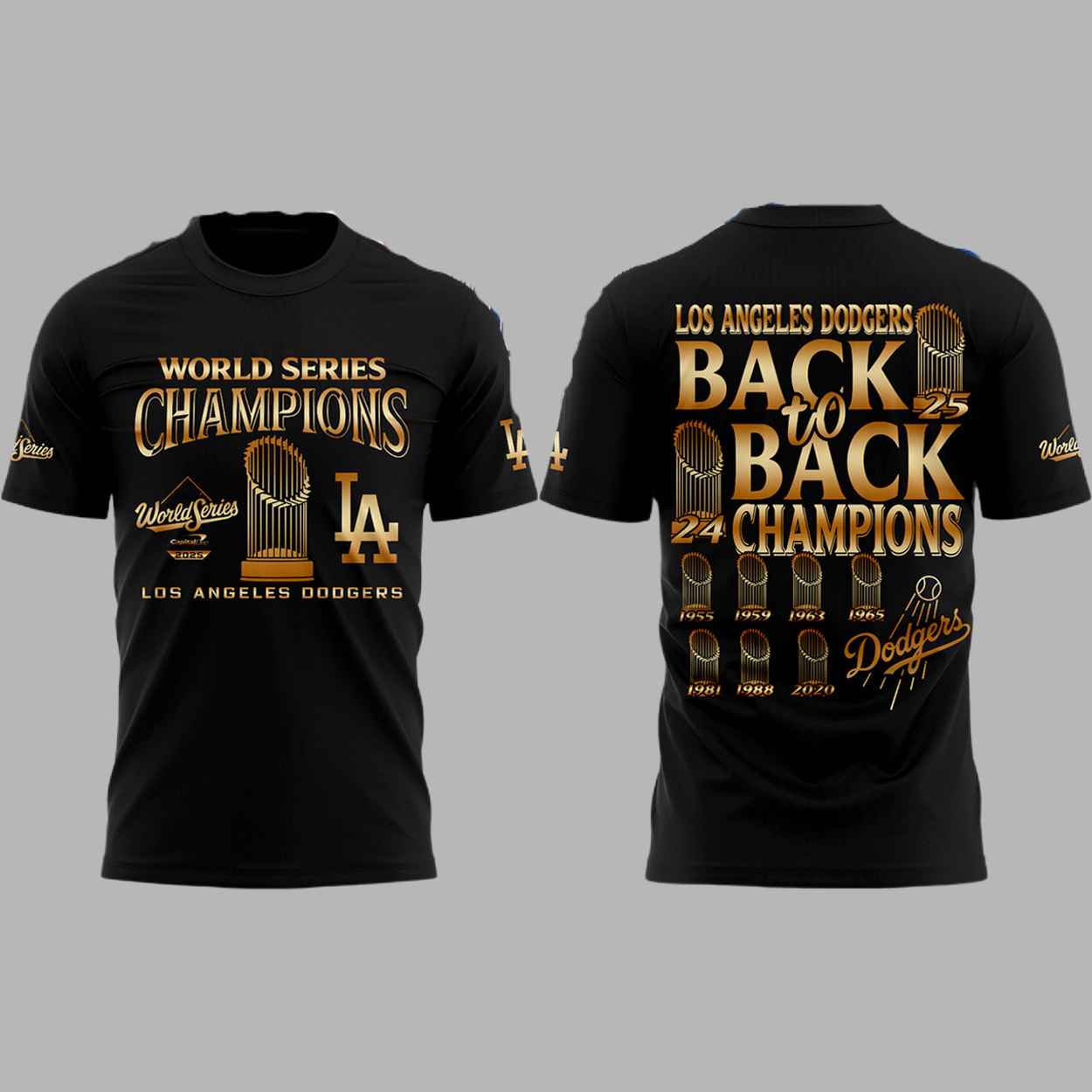 Dodgers Back to Back Champions 2025 Hoodie 2 Dodgers Back to Back Champions 2025 Hoodie 2