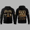 Dodgers Back to Back Champions 2025 Hoodie 3