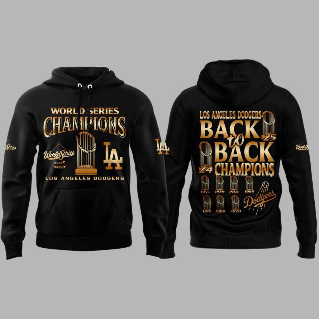 Dodgers Back to Back Champions 2025 Hoodie 3 Dodgers Back to Back Champions 2025 Hoodie 3