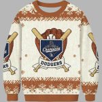 Dodgers LA Christmas Ugly Sweater