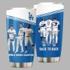 Dodgers World Series 2025 Back To Back Tumbler 3 Dodgers World Series 2025 Back To Back Tumbler 3