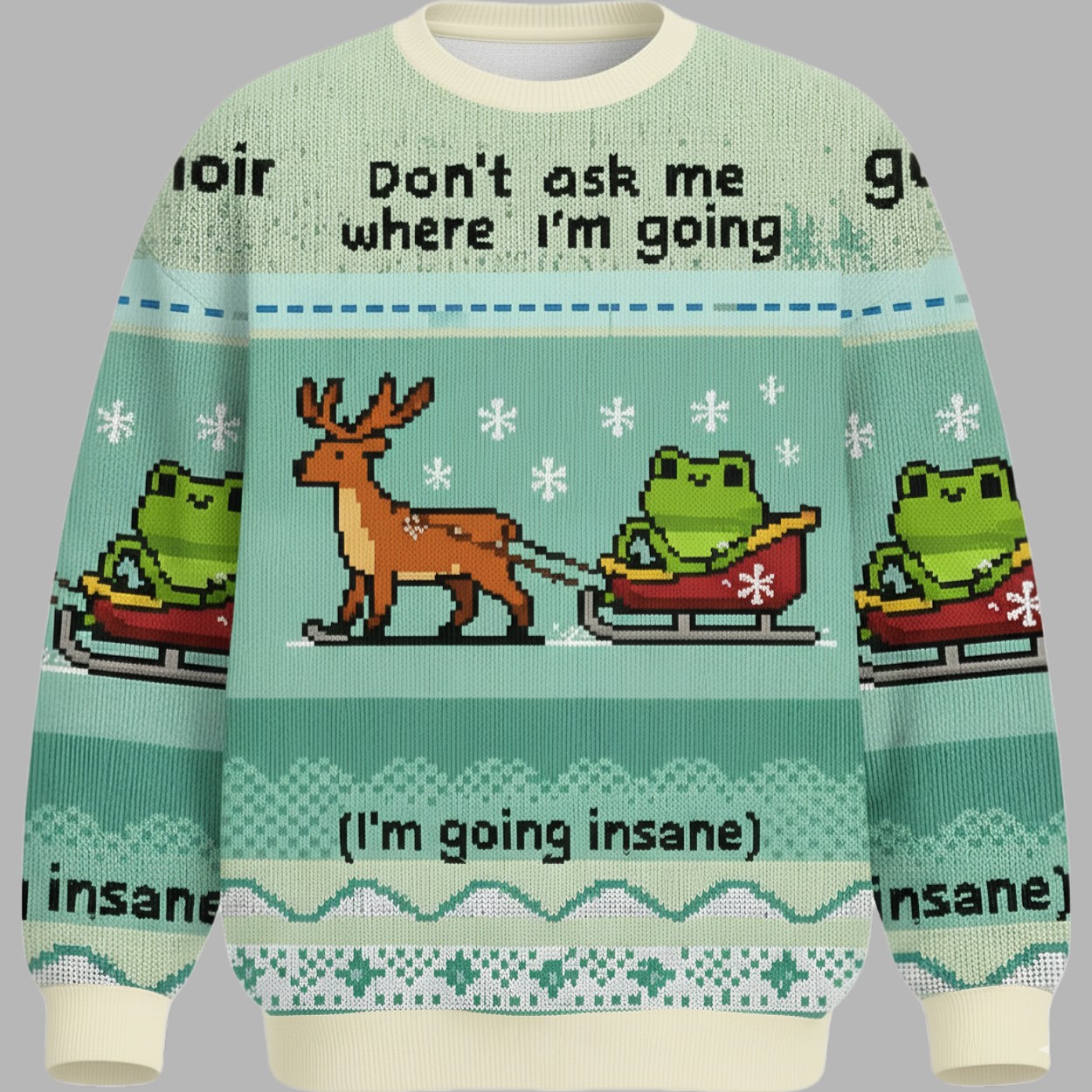 Don't Ask Me Christmas Ugly Sweater 1 Dont Ask Me Christmas Ugly Sweater 1