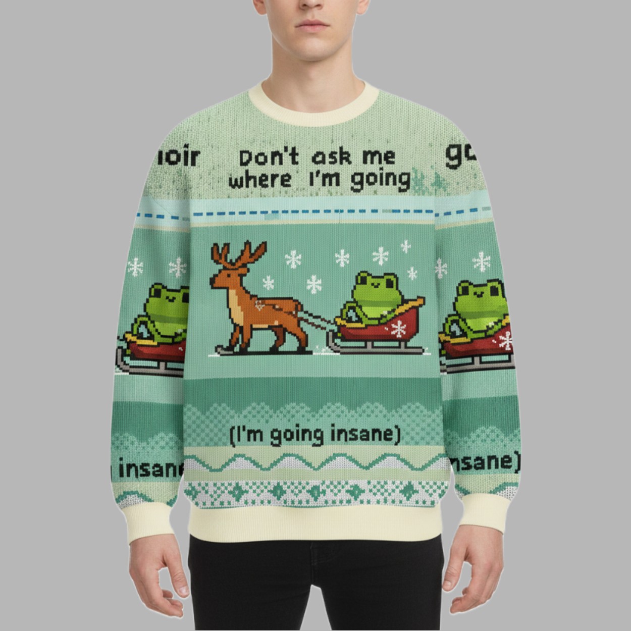 Don't Ask Me Christmas Ugly Sweater 2 Dont Ask Me Christmas Ugly Sweater 2