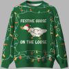 Festive Goose Escape Ugly Christmas Sweater 2