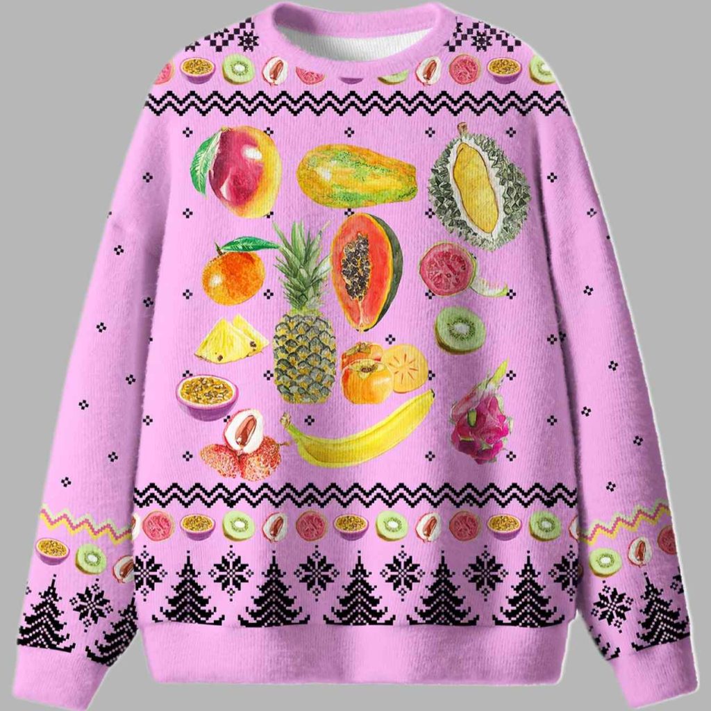Fruity Ugly Christmas Sweater 2