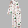 Funny Christmas Vibes Inappropriate Peni Balls Pajama Set 2