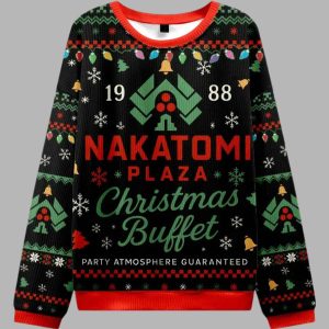 Funny Buffet Christmas Ugly Sweater 1
