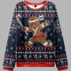 Gingerbread Man Japanese Samurai Christmas Ugly Sweater 4 Gingerbread Man Japanese Samurai Christmas Ugly Sweater 1