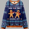 Gingerbreads Icing Emergency Christmas Ugly Sweater 2