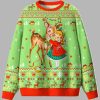 Girl Reindeer Ugly Christmas Sweater 4 Girl Reindeer Ugly Christmas Sweater 1