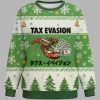 Green Tax Evasion Funny Christmas Ugly Sweater 3 Green Tax Evasion Funny Christmas Ugly Sweater 2