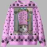 High Priestess Cat Ugly Christmas Sweater