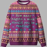 How Many Nights A Week Should You Be Reading 6-7 Ugly Christmas Sweater