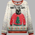 I Am Present Christmas Ugly Sweater
