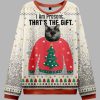 I Am Present Christmas Ugly Sweater 2