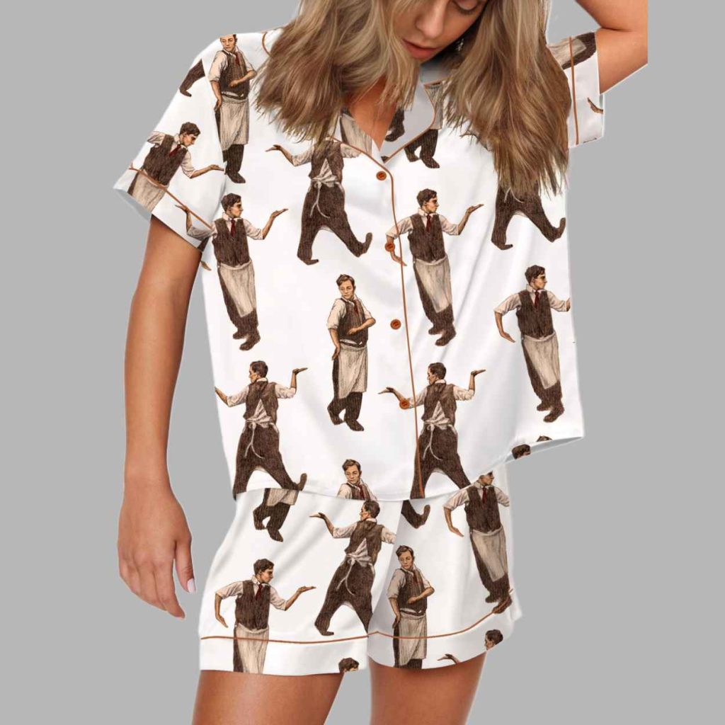 Keaton Silky Satin Pajama Set 4