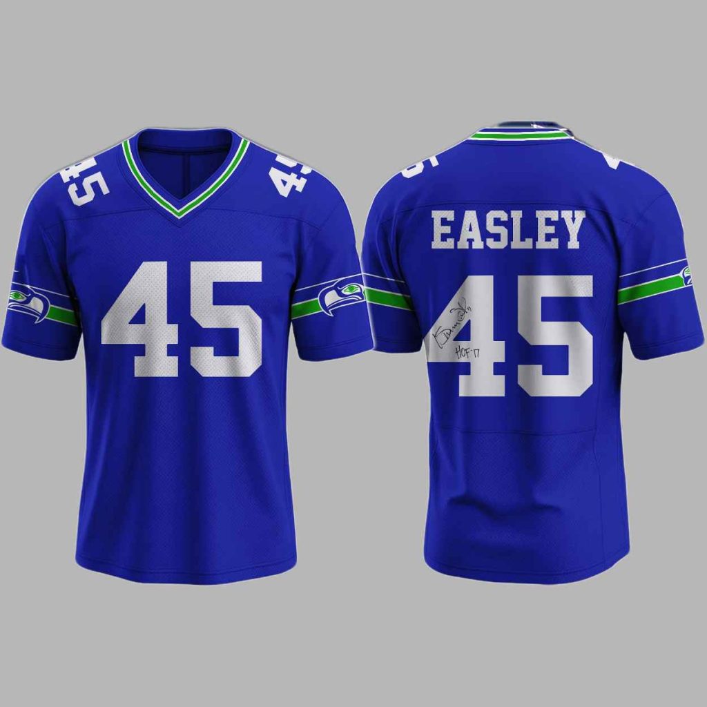 Kenny Easley 1959 2025 Thank For Memories Jersey 2