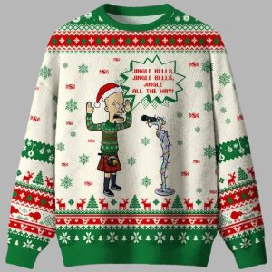 Jingle All The Way Ugly Christmas Sweater