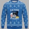 Lactose Intolerant Funny Cat Meme Christmas Ugly Sweater 1