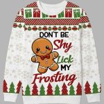 Lick My Frosting Christmas Ugly Sweater