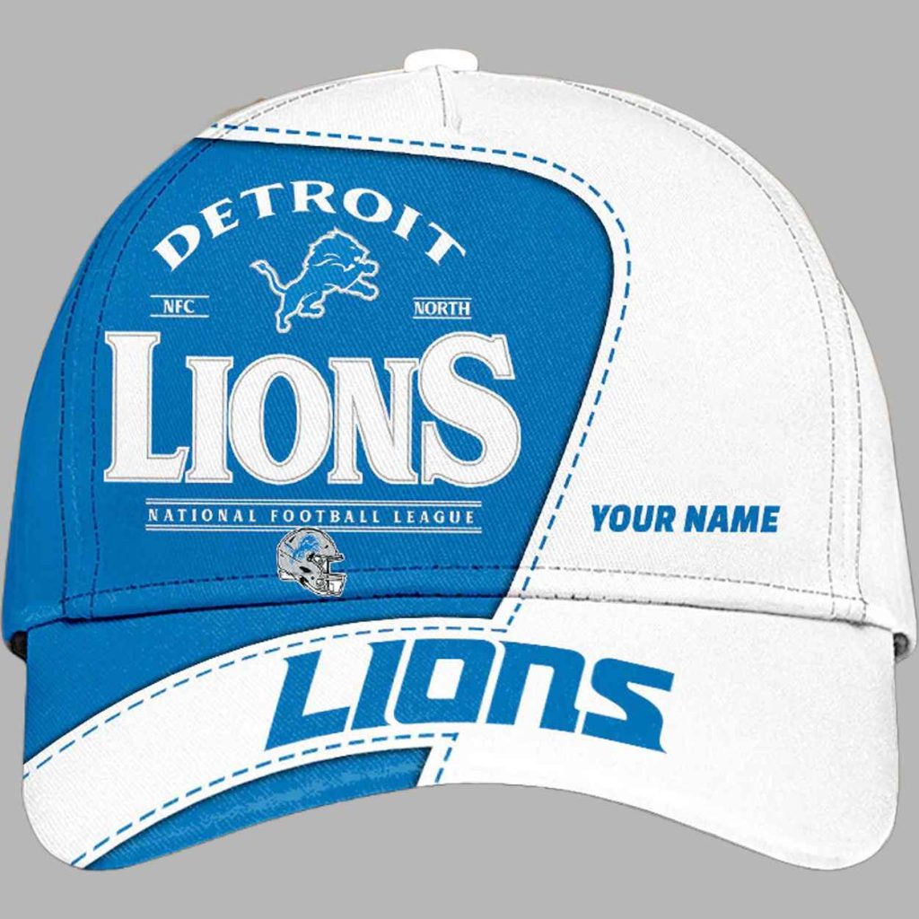 Lions Personalized Printed Cap 2