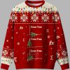Math Christmas Tree Ugly Christmas Sweater 1
