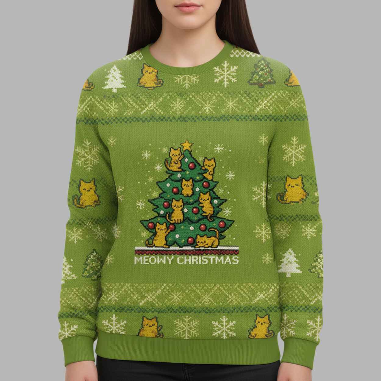 Meowy Christmas Ugly Sweater 2 Meowy Christmas Ugly Sweater 2