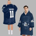 Micah Parsons 11 Dallas Football Unisex Blanket Hoodie