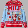 Milf Men I Love Felines Ugly Christmas Sweater 1