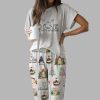 Nativity Scene Christmas Casual Pajama Set 1