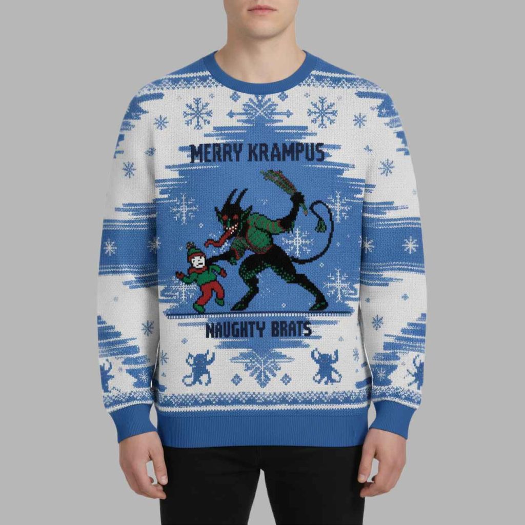 Naughty Brats Christmas Ugly Sweater 2