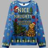 Naughty Cat Christmas Ugly Sweater 1