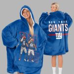 New York G Football Unisex Blanket Hoodie