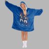 New York G Football Unisex Blanket Hoodie 2