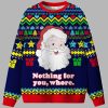 Nothing For You Whore Ugly Christmas Sweater 1