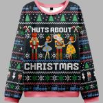Nutcracker Nuts About Christmas Ugly Sweater