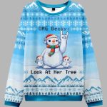 OMG Becky Look at Her Tree Christmas Ugly Sweater