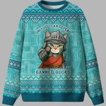 Only You Can Defend Banned Books Ugly Christmas Sweater