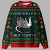 Overgestimuleerd But Festive Ugly Christmas Sweater 3