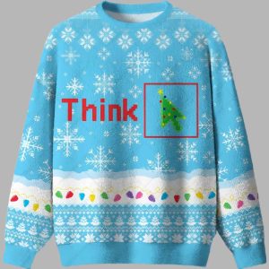 Think Ugly Christmas Sweater 1