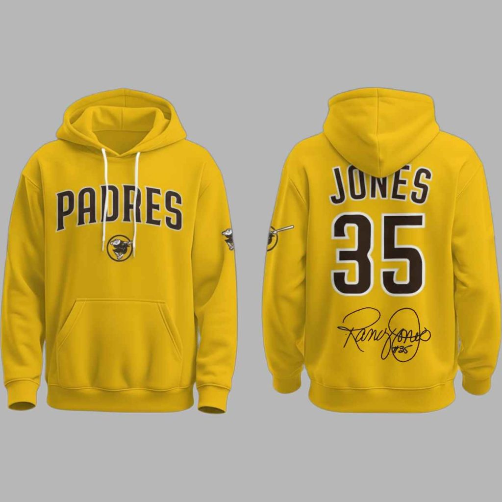 Padres Randy Jones True Legend Thank You 2025 Hoodie 2