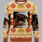 Pass Me A Fridge Cig Christmas Ugly Sweater