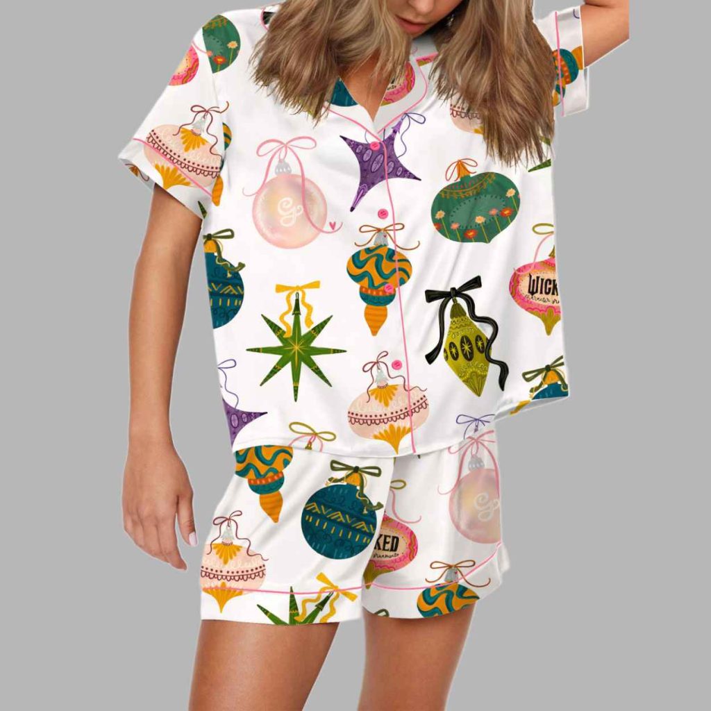 Pink and Green Change For Good Silky Satin Pajama Set 4 Pink and Green Change For Good Silky Satin Pajama Set 4