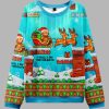 Pixelated Gingerbread Adventures Christmas Ugly Sweater 2