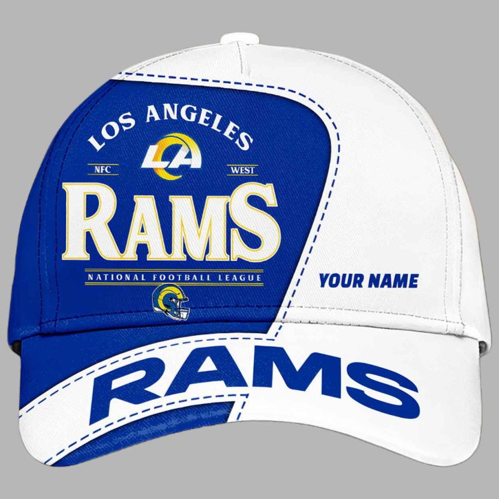 Rams Personalized Printed Cap 2