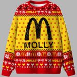 Red Molly Ugly Christmas Sweater