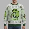 Rippit Frog Bong Christmas Ugly Sweater 2
