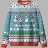Silly Goose Book Club Ugly Christmas Sweater 3 Silly Goose Book Club Ugly Christmas Sweater 2