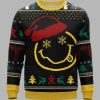 Smiley Face Christmas Ugly Sweater 1