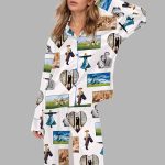 Sound Of Music Silky Satin Pajama Set